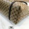 Gucci GG Canvas Shoulder Bag Tote Bag PVC Beige
