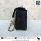 Gucci GG Marmont matelassé leather super mini bag Black Color GHW