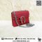 Gucci Mini Dionysus Leather Shoulder Bag Red Color GHW 