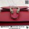Gucci Mini Dionysus Leather Shoulder Bag Red Color GHW 