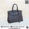 Hermes Birkin 25 Hand Tote Bag Epsom leather Chocolate Brown SHW