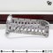 Hermes Clipper lady's wristwatch in stainless steel white dial Ref  CL4.210 Circa 2000