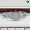 Hermes Clipper lady's wristwatch in stainless steel white dial Ref  CL4.210 Circa 2000