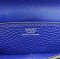 Hermes Wallet​ Dogon Bi-Fold​ Long​ Clemence​ Blue​ Electric SHW Stamp O 2011