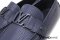 Louis Vuitton Shoes Mocassin Monte Carlo Blue EPI 2016 Size 10 = 44.5