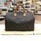 Used - Louis​ Vuitton​ Speedy​ Size​ 35​ Monogram​ Canvas Handbag​