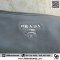 prada Shoulder bag Leather Gray SHW