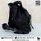prada Vela Large Two Pocket Backpack Black