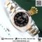 Rolex Datejust 179161  Black Dial  Rose Gold Smooth Bezel  26mm
