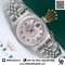 Rolex Lady DateJust 179174 Stainless Steel and 18k White Gold MOP Dial