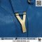 Yves Saint Laurent YSL Y Cabas Chyc Ligne Medium Cobat Blue Tote Bag 1