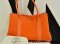 Hermes Garden Party size M Orange กะเป๋าทรง Tote สีส้ม Signature สภาพสสวยค่่า