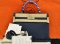 NEW Hermes Kelly NAvy Blue PHW size29 พร้อมสายยาว และหูจับ