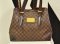 Louis Vuitton Hampstead Damier MM ทรง shopping Bag ขนาดเหมาะมือ สภาพดีค่า