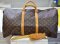 Louis Vuitton Keepall Monogram Size 55 With Strap กระเป๋าเดินทางแบบ Unisex พร้อมสายสะพาย สภาพดีค่า
