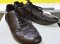 Louis Vuitton Shoes รองเท้าผู้ชาย หนังปั๊มลาย LV สีน้ำตาล สภาพดีมากค่า