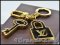 Louis Vuitton Key Chain พวงกุญแจลายกระสีน้ำตาล มือสอง ภาพสวยมากค่ะ