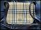 Bulberry Messenger Bag กระเป๋าสะพาย crossbody ลายสก๊อต มือสอง