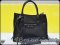 Balenciaga Mini Paper black with strap กระเป๋าใบจิ๋ว สีดำ หมุดเงิน รุ่นใหม่ล่าสุดค่ะ ใช้ได้2 ทรงเท่สุดๆ