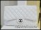 Chanel Jumbo classic white Caviar SHW single flap กระเป๋าหนังคาเวียร์ สีขาว อะไหล่เงิน ไซส์ ใหญ่ 12 สุดคุ้มค่า