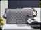 Chanel Boy Gray Metallic Calf skin RHW size 10