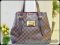 Louis Vuitton  Hampstead Damier MM กระเป๋าทรงTote ปรับได้2ทรงนะคะ ไซส์กลางดำลังดี มือสองสภาพดีค
