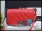 Chanel Boy Bag Red Calf Skin 14c size 10 กระเป๋าชาแนลบอยสีแดงหนังคารฟ ตารางใหญ่ อะไหล่รมดำ ไซส์ Medium สวยเริดมากค่า