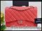 Chanel Classic Jumbo RED Suede Caviar SH 12 กระเป๋าชาแนลคาเวียร์สีแดงอมส้ม อะไหล่เงินเงา สีสวยมากค่ะ ไซส์ใหญ่