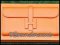 Hermes clutch orange