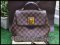 Louis Vuitton Bergamo Damier size pm- Used Authentic Lady Bag กระเป๋าถือทรงสี่เหลี่ยม รูปร่างโดดเด่น พร้อมสายสะพายข้าง ใช้ง่าย และน่ารักมากค่า ไซส์เล็ก หายากนะคะ เพราะเลิกผลิตไซส์นี้แล้ว มือสอง สภาพสวยค่า