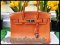 Hermes Birkin Orange Togo PHW size 30- Used Authentic Hand Bag