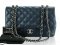 Chanel Classic 12 Jumbo Navyblue Caviar SHW - Used Authentic Bag