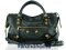 Balenciaga City Black GHW - Used Authentic Bag  กระเป๋าบาเลนสิกา รุ่นซิตี้ สีดำหมุดทอง ของแท้มือสองสภาพดีค่ะ