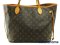 Louis Vuitton NVF Neverfull Monogram Canvas MM - Used Authentic Bag