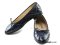 Chanel Ballet Shoe Blue Patent - Used Authentic