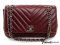 Chanel Chevron Burgundy Dark Red Lambskin Flap Bag - Used Authentic Bag กระเป๋าชาแนล เชฟรอนไซส์10 หนังแกะสีแดงเข้มเบอร์กันดี อะไหล่สีเงินค่ะ ขายกระเป๋าชาแนลของแท้มือสองสภาพดีค่ะ