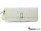 Coach Wallet Long White - Used Authentic Bag กระเป๋าสตางค์โคช ีขาวขอบหนังแก้วสีครีม ของแท้มือสองสภาพดีค่ะ