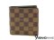 (Vintage) Louis Vuitton Wallet Portefeuille Marco Damier Ebene Canvas