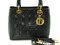Christian Dior Lady Dior Size 10 Lambskin Black GHW กระเป๋าดิออ ไซส์ 10 หนังแกะ อะไหล่ทอง ของแท้มือสองสภาพดีค่า