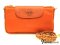 Prada Tessuto Crossbody BT0779 Saffiano Papaya