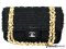 Chanel Flap Bag Canvas Black Limited GHW