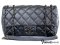 Chanel Easy Caviar Metallic Gray Size10