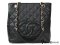 Chanel PST Vintaga Black Caviar GHW