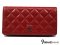 Chanel Wallet Bi-Fold Lambskin Red SHW