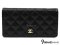 Chanel Wallet Bi-Fold Black Caviar GHW - Authentic Bag กระเป๋าตังค์ใบยาว ชาแนล สองพับ สีดำหนังคาเวีย อะไหล่ทอง ใส่การ์ดได้ 8 ใบ