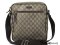 Gucci massenger Bag Brown Canvas กระเป๋าครอสบอดี้ สะพายข้างผู้ชาย หนังแคนวาส ปั้มลายโลโก้กุซซี่ รุ่นซิปบน ใช้งานสะดวก รุ่นนี้ใส่ไอแพดได้ จุของได้เยอะค่า ของแท้มือสองสภาพดีค่ะ