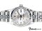 Rolex Steel  หน้าเงิน หลักเพชร สายจูบีลี่โปรง Lady Size