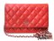 Chanel Wallet On Chain Red Lambskin SHW  - Used Authentic Bag กระเป๋าชาแนล วอเล็ท ออนเชน WOC สีแดง หนังแกะ อะไหล่เงิน หนังป่องสวย ถือออกงานก็เก๋ สะพายก็สวยค่ารุ่นนี้ ของแท้มือสอง สภาพดีค่ะ