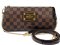 Louis Vuitton Eva Damier Ebene Canvas - Clutches Handbags  - Used Authentic Bag กระเป๋า หลุยส์ วิตตอง พอทเชด เอว่า ลายดามิเย่ สายโซ่ทอง สำหรับคล้องมือ หรือสะพายไหล่ พร้อมสายยาว ครอสบอดี้ ของแท้มือสอง สภาพค่ะ