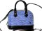 Louis Vuitton Alma Nano Epi Blue Color 